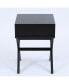 Фото #5 товара Журнальный столик с хромированными ножками Luxen Home X-Leg Accent End Table With Storage