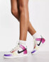 Фото #8 товара Nike Dunk High top trainers in white and multi