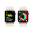 Apple Watch Series 9 Aluminium Polarstern"Polarstern 45 mm One Size (145-200 mm Umfang) Polarstern GPS