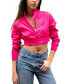 Women's Mini Cropped Racer Jacket