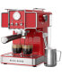 Фото #1 товара 2-Cup Retro Espresso Machine with Milk Frother