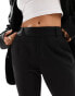 Vila Petite mix and match slim trouser co-ord in black