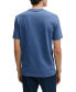 ფოტო #2 პროდუქტის Men's Bubble-Jacquard Structure T-shirt