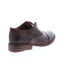 Фото #16 товара Bed Stu Garden M F321114 Womens Burgundy Leather Loafer Flats Shoes