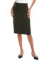 Фото #1 товара Theory Sevona Wool-Blend Pencil Skirt Women's Black 2