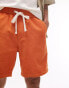 Topman – Lässige Cord-Shorts in Orange Оранжевый, W30 - фото #3