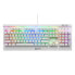 Sharkoon SKILLER SGK3 - Full-size (100%) - USB - Mechanical - QWERTY - RGB LED - White