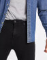 LDN DNM carrot fit jeans in washed black