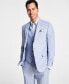 Фото #1 товара Костюм для мужчин Bar III Slim-Fit Linen Suit Jackets, созданный для Macy's