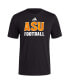 Фото #3 товара Men's Black Arizona State Sun Devils Sideline Strategy Glow Pregame T-shirt