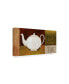 Pablo Esteban White Teapot the Canvas Art - 19.5" x 26"