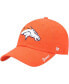 Фото #1 товара Women's Orange Denver Broncos Miata Clean Up Secondary Adjustable Hat