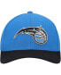 Фото #4 товара Men's Blue, Black Orlando Magic MVP Team Two-Tone 2.0 Stretch-Snapback Hat