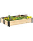 Фото #1 товара Плантер для выращивания овощей и трав Outsunny Raised Garden Bed Foldable Model