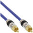 Фото #2 товара InLine Premium RCA Video & Digital Audio Cable RCA male / male gold plated 1m