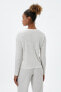 Фото #4 товара Пижама Koton Button-Up Collar Long-Sleeve