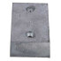 SUPER MARINE ANO1705 Zinc Plate Anode