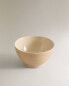 Earthenware spinwash bowl