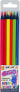 Фото #1 товара Цветные карандаши Titanum Fluos 6 цветов