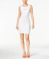 Фото #1 товара Thalia Sodi Lace Cutout Sheath Dress Bright White XS