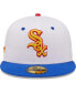 Фото #2 товара Men's White, Royal Chicago White Sox 2005 World Series Cherry Lolli 59Fifty Fitted Hat
