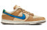 size? x Nike Dunk Low 低帮 板鞋 男女同款 棕色 / Кроссовки Nike Dunk Low DO6712-200