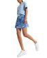 ფოტო #3 პროდუქტის Women's Palm Resort Drawstring-Waist Skirt