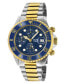 Men's Wall Street Chrono Two-Tone Stainless Steel Watch 43mm