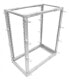 Фото #6 товара ALLNET ALL-SW4POST32GRAU - 32U - Freestanding rack - 400 kg - Gray - Open - 48.3 cm (19")