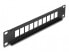Фото #4 товара Delock 66676 - Blank panel - Black - Metal - 1U - 25.4 cm (10") - 44 mm