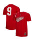 Фото #2 товара Men's Gordie Howe Red Detroit Red Wings Name and Number T-shirt