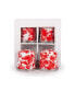Фото #1 товара Red Swirl Enamelware Collection Salt and Pepper Shakers, Set of 2