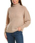 Фото #1 товара Свитер из шерсти с высоким воротником Lafayette 148 New York Stand-Collar Women's Wool-Blend