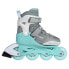 Роликовые коньки Powerslide Rocket Blue для детей White / Grey / Blue, EU 37-40 - фото #2