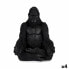 Фото #1 товара Декоративная фигура Горилла Yoga Чёрный 19 x 26,5 x 22 cm (4 штук)