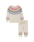 ფოტო #1 პროდუქტის Infant Girls Holiday Cream Sweater Set