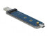 Delock 42616 - SSD enclosure - M.2 - M.2 - 10 Gbit/s - USB connectivity - Silver