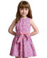 Toddler and Little Girls Floral Cotton Poplin Dress