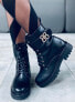 Фото #3 товара Ботинки Wiki Black Military Boots