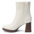 Фото #3 товара COCONUTS by Matisse Duke Platform Booties Womens White Casual Boots DUKE-286