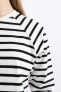 Футболка Defacto Coool Striped Loose Fit