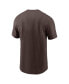 Men's Brown San Diego Padres Fuse Wordmark T-shirt