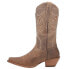 Фото #3 товара Dan Post Boots Karmel Snip Toe Cowboy Womens Brown Casual Boots DP80051-230