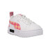 Фото #2 товара Puma Mayze 90S Prep Ac Inf Girls White Sneakers Casual Shoes 38608701
