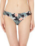 Фото #1 товара Roxy Women's 239840 Beach Classics Full 70s Bikini Bottom Swimwear Size XS