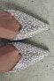 Фото #2 товара Туфли-мюли на высоком каблуке с бусинами ZARA