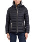 Petite Hooded Packable Down Puffer Coat, Created for Macy's