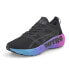 Фото #2 товара Puma Foreverrun Nitro Sunset Running Mens Black Sneakers Athletic Shoes 3800070