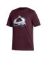 Men's Nathan MacKinnon Burgundy Colorado Avalanche Fresh Name and Number T-shirt