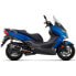 ARROW Full Line System Urban Aluminium Dark With Dark End Cap Kymco X-Town 125 ´21-22